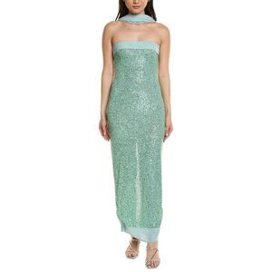 Moonsea Womens  Sleeveless Maxi Dress, Green